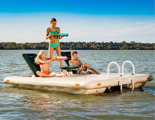 Piattaforma da bagno - 300073-1 - Wave Armor - per marina / per base turistica sportiva