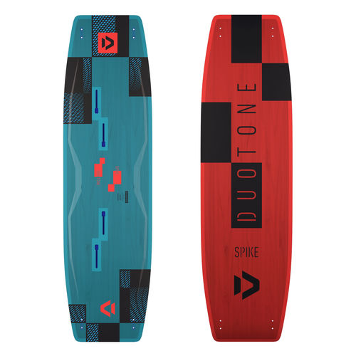 Tavola da kitesurf twin-tip - SPIKE - Duotone - da freeride / da vento leggero / quad fin