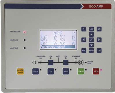 Quadro di comando per nave - ECO – AMF - Stucke Elektronik GmbH - per gruppo elettrogeno
