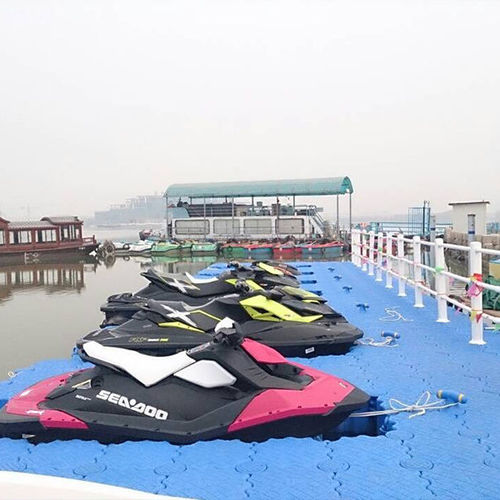 Pontile galleggiante - Shanghai Qihua Waterborne Engineering Construction Co., Ltd - di ormeggio / per jet-ski / in PEHD