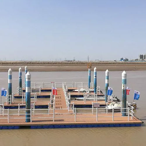 Guidapalo per pontile - Shanghai Qihua Waterborne Engineering Construction Co., Ltd - in acciaio