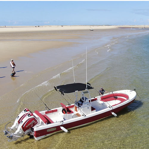 Barca professionale barca per trasporto passeggeri - PANGA FERRET - barca da pesca professionale / fuoribordo / in fibra di vetro