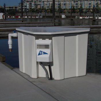 Cassa di stoccaggio per pontile - Quayside - International Marine Floatation Systems, Inc. (IMFS)