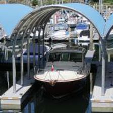 Riparo per barca - Thunderbird - International Marine Floatation Systems, Inc. (IMFS) - da installare su pontile