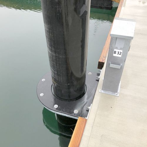 Guidapalo per pontile - WVYC - International Marine Floatation Systems, Inc. (IMFS)
