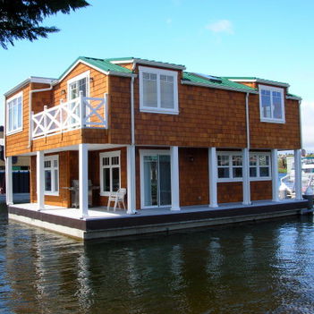 Casa galleggiante modulare - Cadranell - International Marine Floatation Systems, Inc. (IMFS)