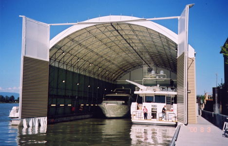 Capannone per manutenzione per imbarcazione - Sonship - International Marine Floatation Systems, Inc. (IMFS)