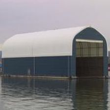 Capannone per manutenzione per imbarcazione - Yellow Fin - International Marine Floatation Systems, Inc. (IMFS)