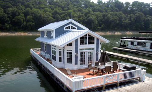 Barca a motore house-boat entrobordo - 2 Story  - Harbor Cottage Houseboats