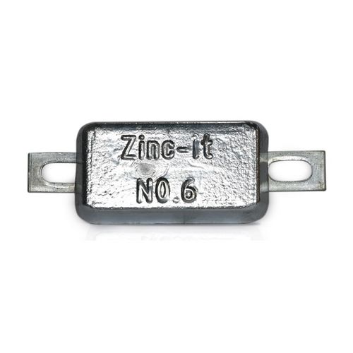 Anodo sacrificale per barca - N0.6 - ZINC-IT - per nave / in zinco