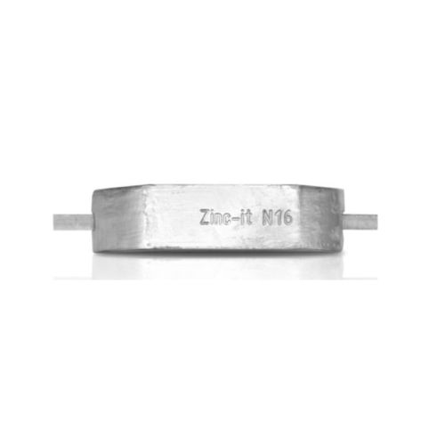 Anodo sacrificale per barca - N16 - ZINC-IT - per nave / in zinco
