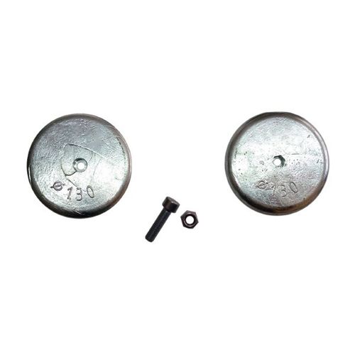 Anodo sacrificale per barca - NDP130 - ZINC-IT - per nave / in zinco / per flap