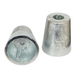 Anodo sacrificale per barca - NHR 50 - ZINC-IT - in zinco