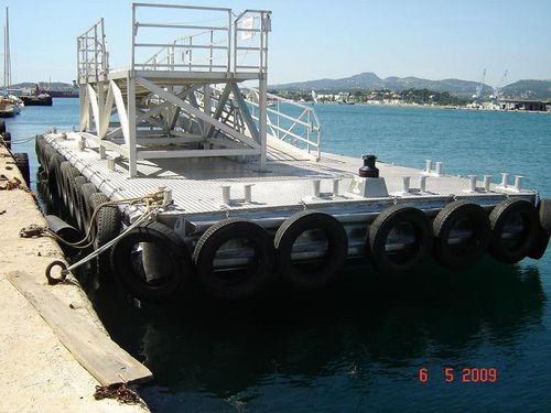 Pontile galleggiante - Transmétal Industrie - imbarcadero / per marina / per porto