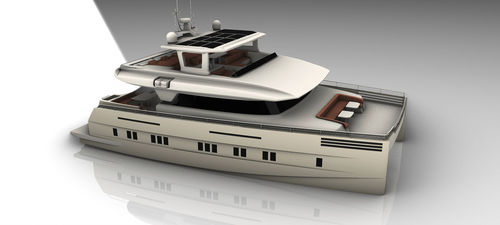 Motor-yacht catamarano - MAGIC 65 - ARC Yachts - da crociera / con fly / ibrido