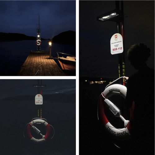 Illuminazione per pontile LED - LightUnit  - PORT-SAFETY - solare