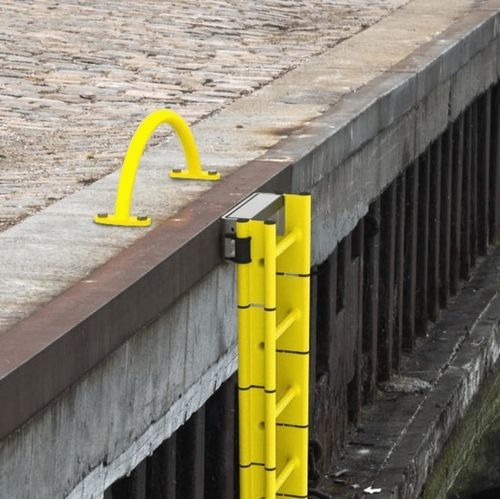 Corrimano in acciaio inossidabile - PORT-SAFETY - in metallo / per pontile / per porto