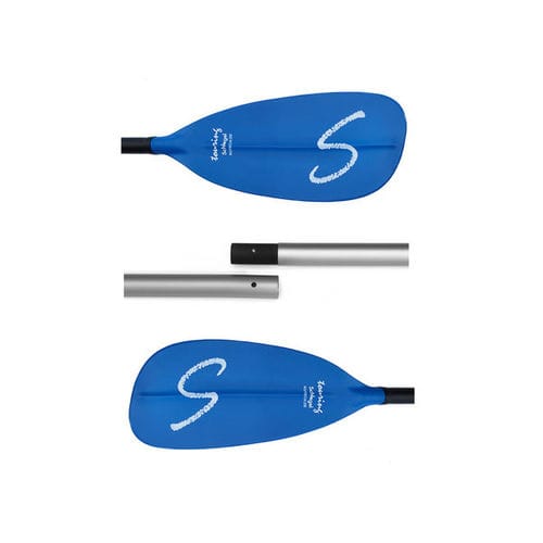 Pagaia per kayak - 4-piece - Kutech-Schlegel - da turismo / da escursione / asimmetrica