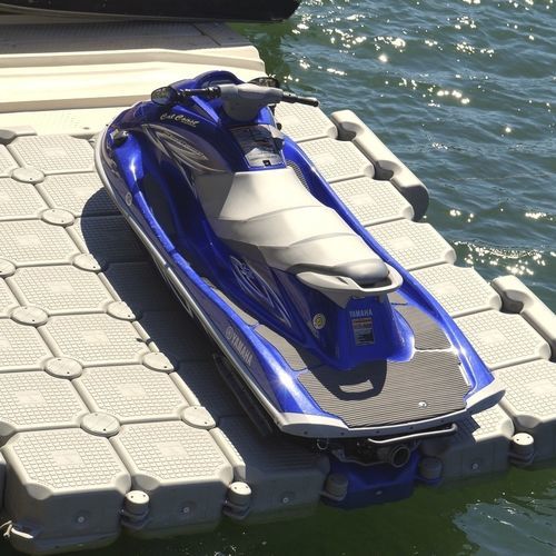 Pontile galleggiante - Zhejiang Hi Sea Plastic Co., Ltd - per ormeggio a secco di jet-ski / per jet-ski / in HDPE