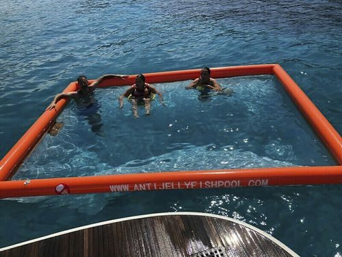 Piscina galleggiante - MALLORCA  - OCEANDREAMS MEDITERRANEO SL - per yacht / anti-meduse