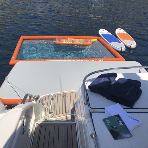 Piscina galleggiante - XL & M - OCEANDREAMS MEDITERRANEO SL - per yacht / anti-meduse
