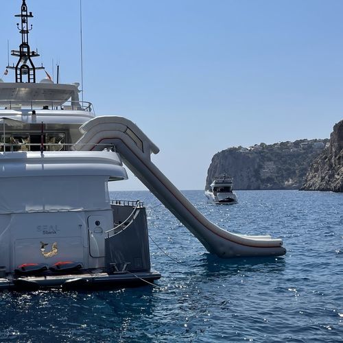 Gioco acquatico scivolo - OCEANDREAMS MEDITERRANEO SL - per yacht / gonfiabile