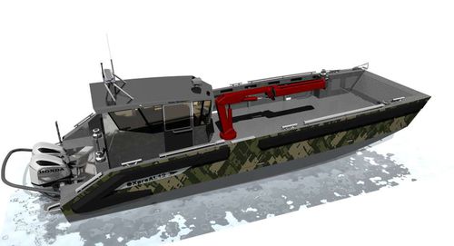 Barca professionale patrol boat - OXpro AL12 - Hatløy Maritime AS - barca di salvataggio / barca da lavoro / barca utilitaria