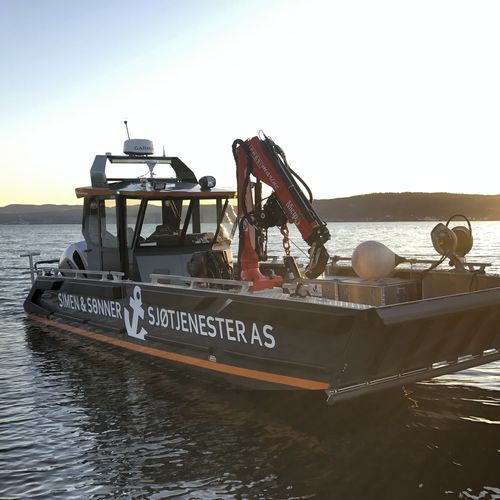 Barca professionale barca di supporto per immersioni - 8 - Hatløy Maritime AS - fuoribordo / in alluminio