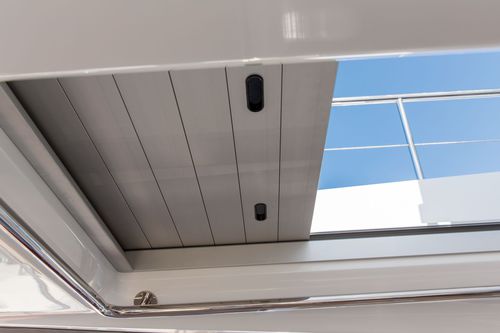 Tetto scorrevole in alluminio - NOVAL - per flybridge