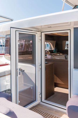 Porta per yacht - NOVAL - a tenuta stagna / vetrata