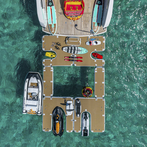 Piscina galleggiante - SEARAFT - modulare / per yacht