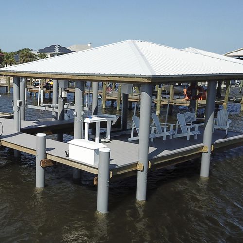 Guidapalo per pontile - Eco - Shoreline Plastics, LLC