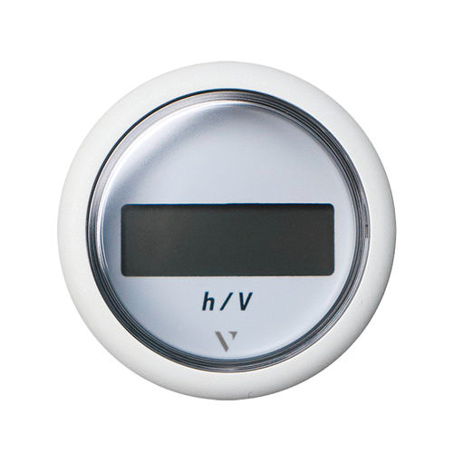 Indicatore per barca - Engine Hour Counter + Voltmeter 52mm - VERATRON - per nave / per barca a vela / multifunzione