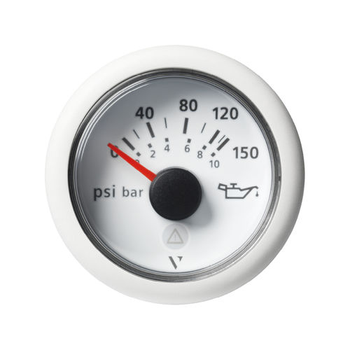 Indicatore per barca - ViewLine - VERATRON - di pressione d'olio / analogico / per motore