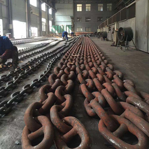 Catena per nave - Grade 3 - Wuhan Jiangnan Anchor Chain CO,.LTD - per barca / per ancora / con traversino