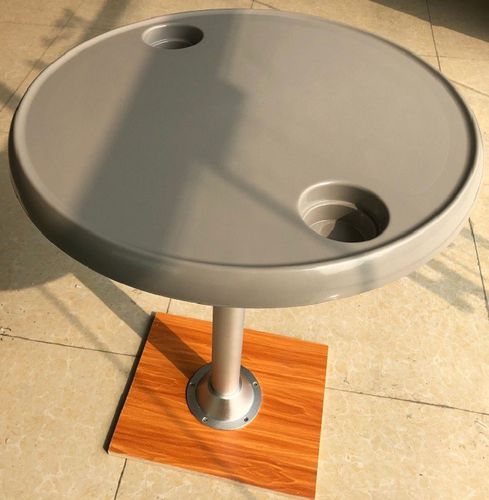 Tavolo per pozzetto fisso - round - Foshan 1 Boat Hardware Co., Ltd. - in alluminio