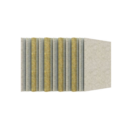 Pannello sandwich per parete divisoria - FirePan 50/120 - lifeRock Group - per isolamento acustico / per isolamento termico / antivibrazioni