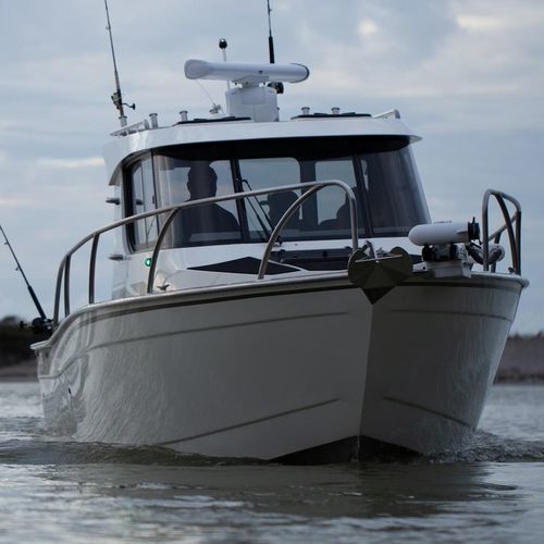 Walkaround entrobordo - 915 XST - Extreme Boats EU Ltd. - con cabina di pilotaggio / da pesca / in alluminio