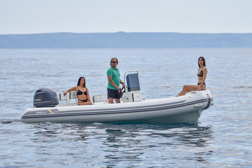 Gommone RIB - LUX RIDER 18 - MS Marine GmbH - fuoribordo / open / con console centrale