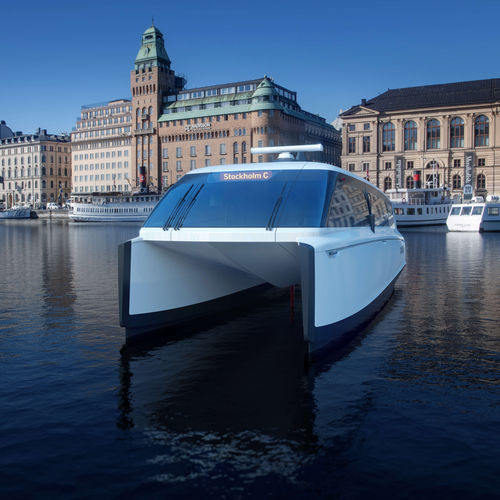 Barca professionale battello turistico - P-12  - Candela Technology - taxi acqueo / elettrica / con scafo rigido