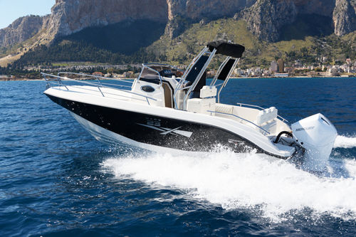 Cabin-cruiser fuoribordo - Marg 23 - Cantiere Nautica Trimarchi Srl - open / max. 9 persone / con prendisole