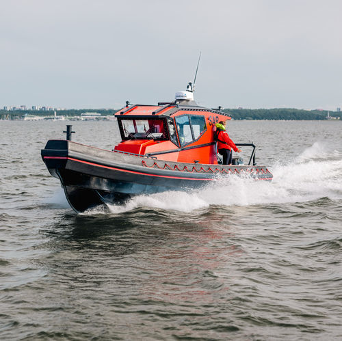 Barca professionale barca da lavoro - 12 PRO HDPE - Larsen Boat Yard - patrol boat / nave di ricerca e salvataggio / fuoribordo