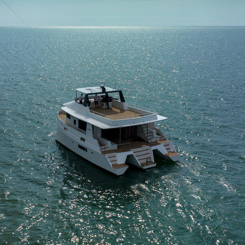 Motor-yacht trimarano - 56 - Leen Trimarans - da crociera / con cabina di pilotaggio / con 3 cabine