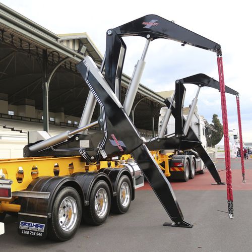 Carrello portacontainer - HC4020-DC-DL - SWINGLIFT - con caricamento laterale
