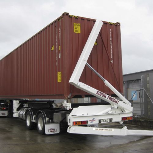 Carrello portacontainer - TRILIFTER  - SWINGLIFT - per terminale portuario / idraulico / con caricamento laterale