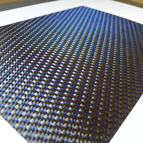 Tessuto composito fibra di carbonio - SPN C 285 T BLUE - SPINTEKS - filo metallico / tessuto