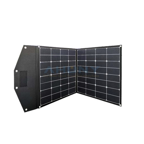 Pannello solare pieghevole - eMobi F2x55w - SHENZHEN AHONY POWER CO.,LTD - in silicio monocristallino