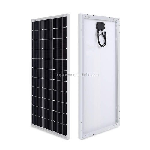 Pannello solare rigido - eRigid M80w SP - SHENZHEN AHONY POWER CO.,LTD - in silicio monocristallino / 48 cellule / per barca