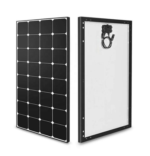 Pannello solare rigido - eRigid M100w SP - SHENZHEN AHONY POWER CO.,LTD - in silicio monocristallino / 32 cellule / per barca