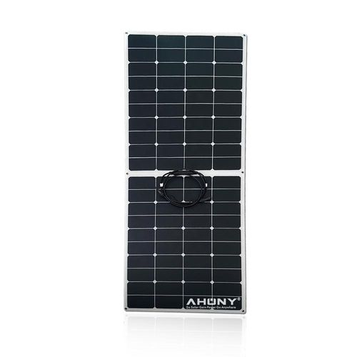 Pannello solare semiflessibile - eGo S145w HF - SHENZHEN AHONY POWER CO.,LTD - in silicio monocristallino / 40 celle / per barca